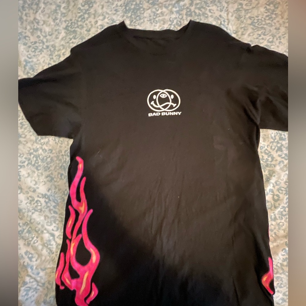 Bad Bunny T Shirt Smiley Face